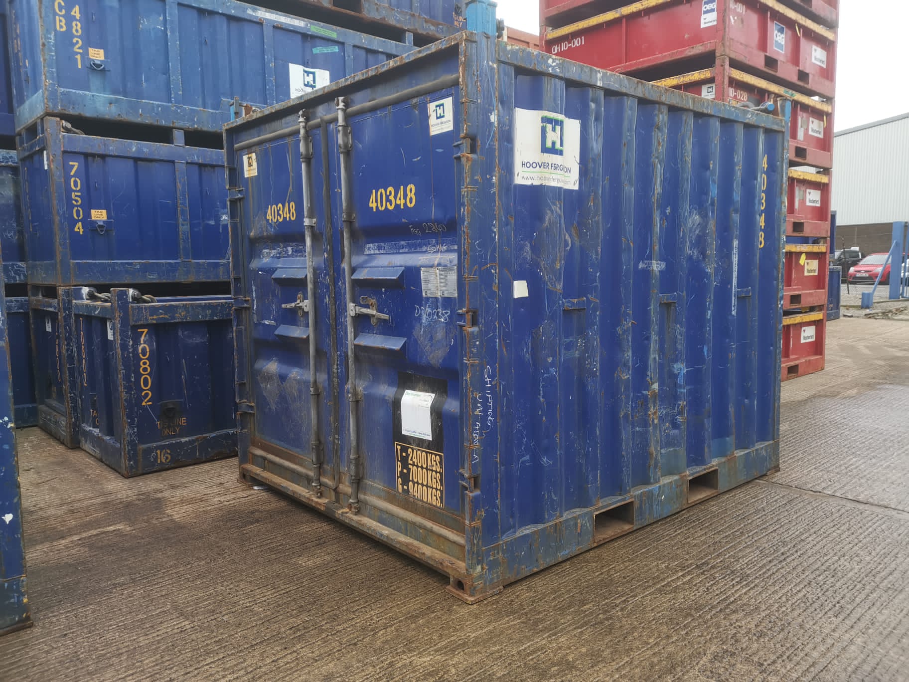 small container for hire in London